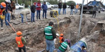 reparación acueducto Ciudad Victoria