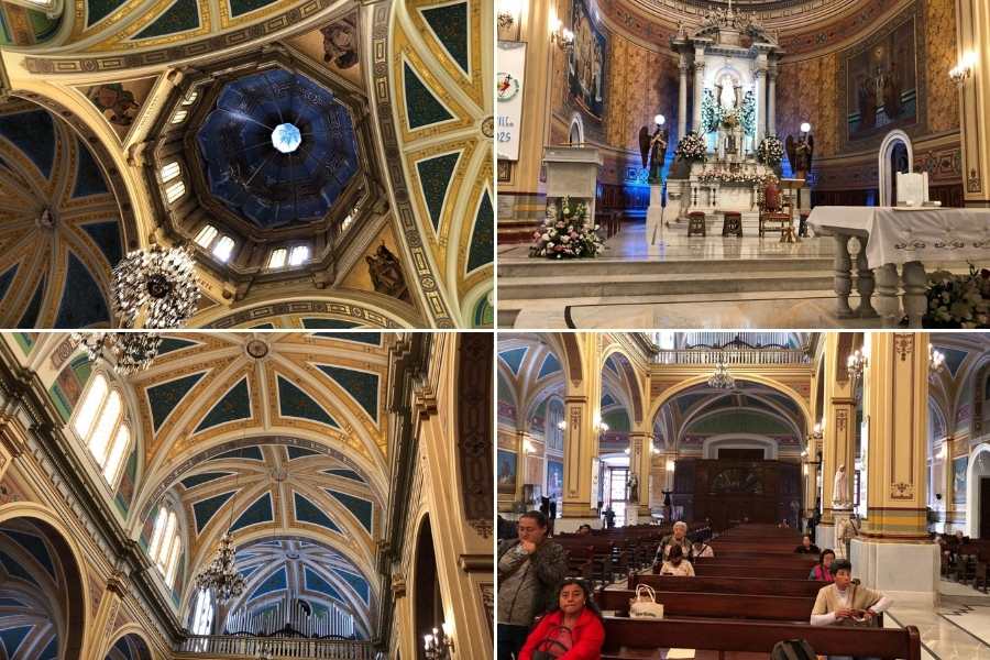 restauración cúpula de la catedral de tampico
