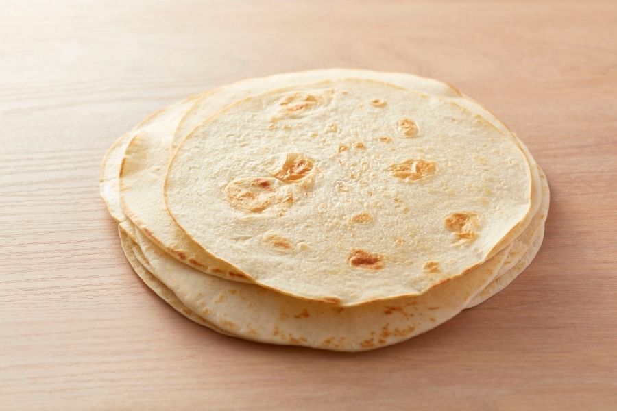 tortilla de maíz tortilla de harina