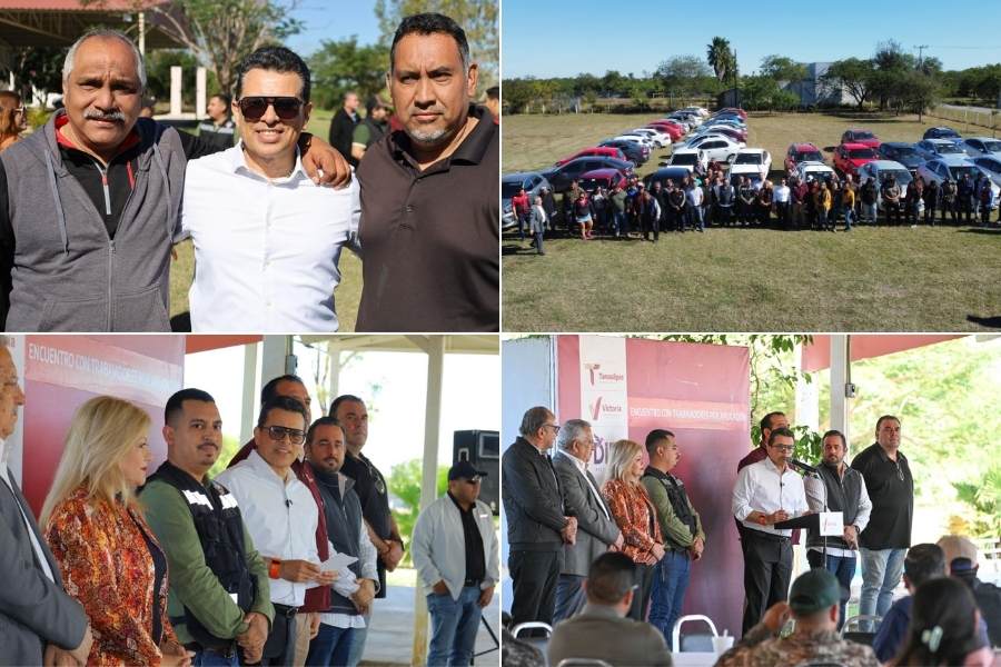 trabajadores de aplicación de reparto en victoria