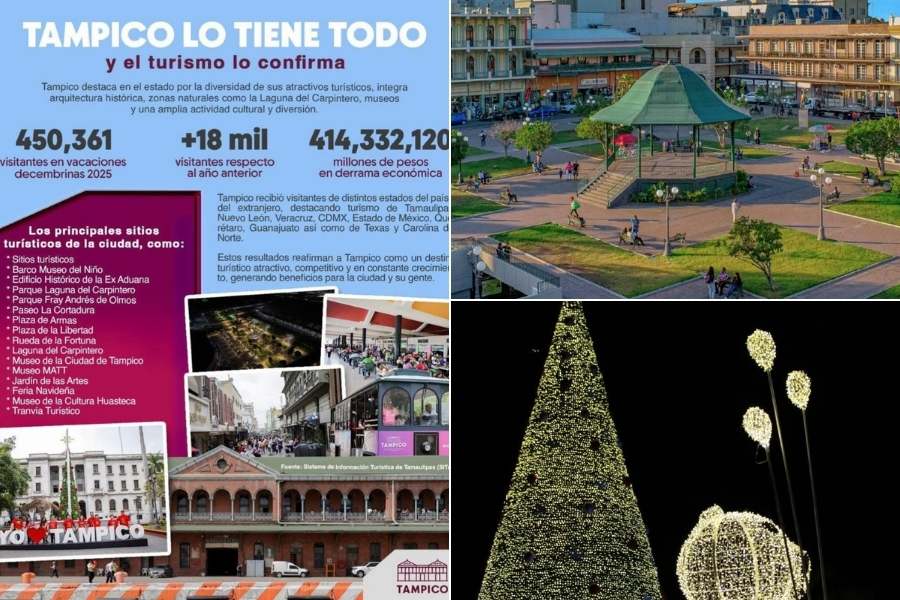 turismo en Tampico en diciembre 2025