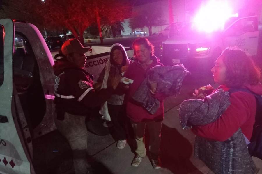 vigilancia por bajas temperaturas en Nuevo Laredo