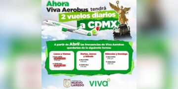 vuelos AIFA-Nuevo Laredo