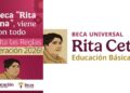 ¿Cuáles son las nuevas reglas de operación y requisitos para acceder a la Beca Rita Cetina en 2026?