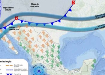 ¿Cuándo y dónde afectará el ingreso de los frentes fríos 31 y 32?