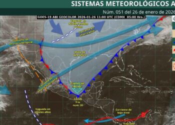 ¿En qué estados de México se sentiría el frío más intenso hasta el día de hoy Servicio Meteorológico Nacional informa