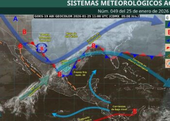 ¿En qué estados de México tendrán la temperatura más baja debido a la tercera tormenta invernal
