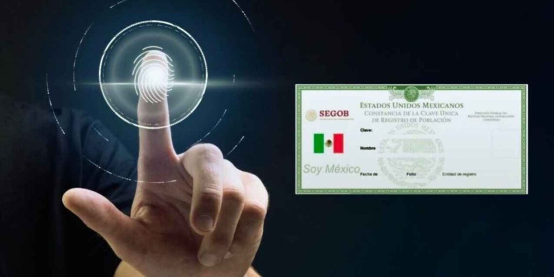 CURP biométrica en línea