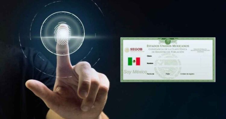 CURP biométrica en línea