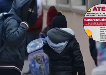 ¿Qué estado suspendió el regreso a clases este 12 de enero debido al Frente Frío 27?