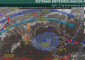 ¿Qué estados de México esperan fuertes lluvias y frío intenso el día de hoy? Servicio Meteorológico informa