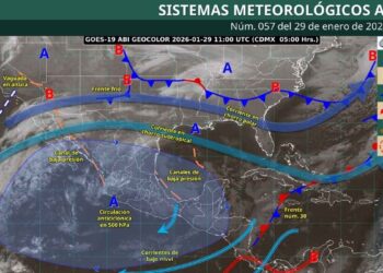 ¿Qué estados de México sentirán la llegada del frente frío 32 Servicio Meteorológico Nacional informa