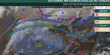 ¿Qué estados de México sentirán la llegada del frente frío 32 Servicio Meteorológico Nacional informa