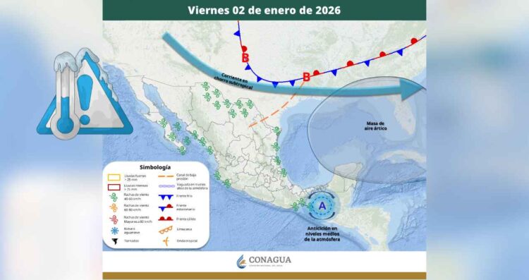 clima viernes 2 enero