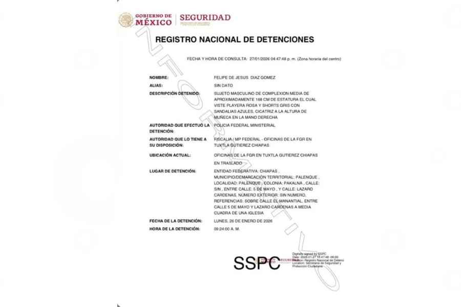 ¿Qué se sabe de la detención del maquinista del Tren Interoceánico que se descarriló en Oaxaca y de qué se le acusa?