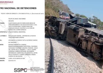 ¿Qué se sabe de la detención del maquinista del Tren Interoceánico que se descarriló en Oaxaca y de qué se le acusa?