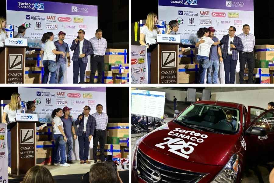 ¿Quién ganó el Sorteo Canaco 2026 en Ciudad Victoria, Tamaulipas