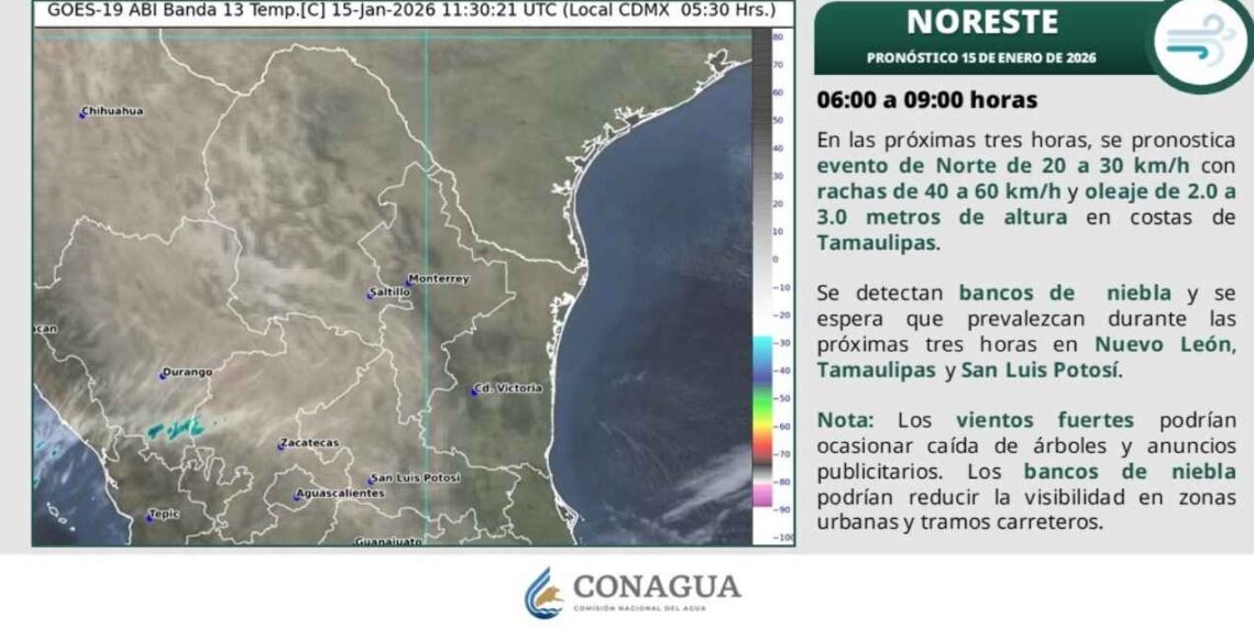 ¿Regresarán las altas temperaturas a los municipios de Tamaulipas?
