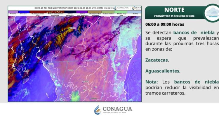 ¿Tamaulipas tendrá lluvias o calor hoy 5 de enero de 2026
