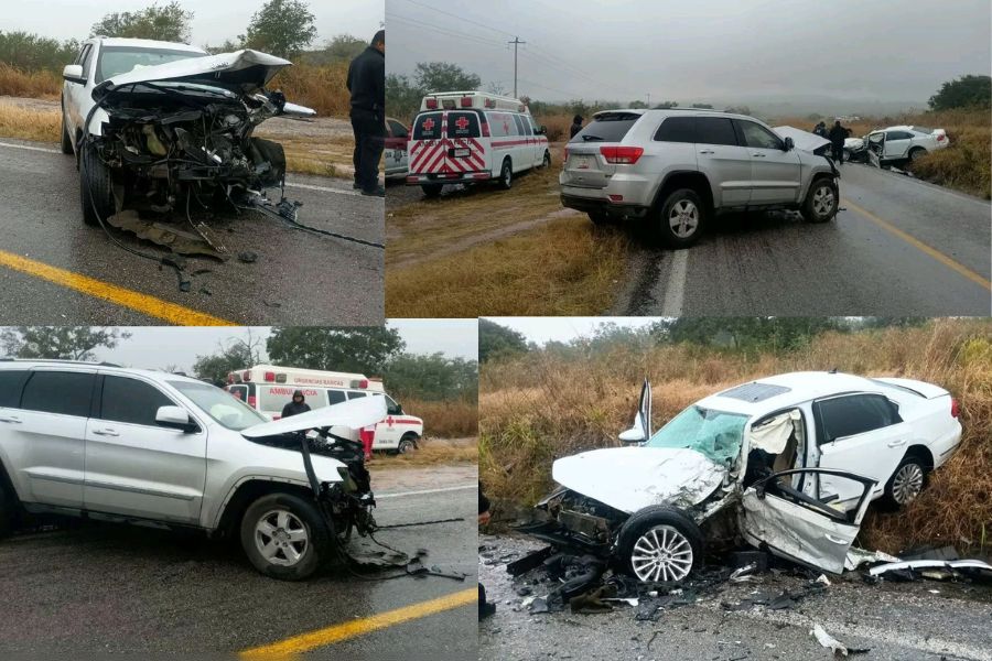 Accidente en carretera Aldama–Soto La Marina deja una persona sin vida en Tamaulipas