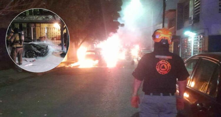 Adulto mayor resulta lesionado tras incendio en la colonia Valle del Roble en San Nicolás, NL