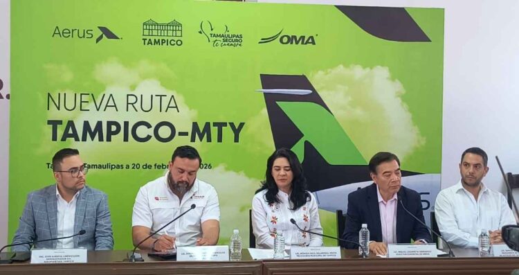 Aerus reactiva la ruta de vuelos regionales de Monterrey hacia Tampico, Tamaulipas