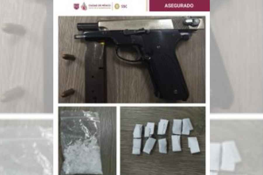 Agentes detuvieron a “El Bebelín”, presunto integrante de un grupo criminal, en Iztacalco, CDMX