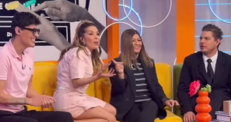 Andrea Escalona se vuelve tendencia tras recrear a un therian en pleno programa Hoy