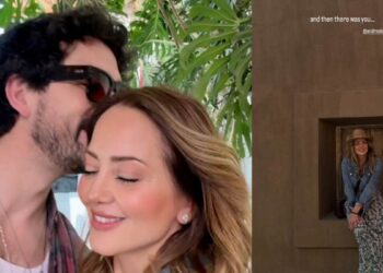 Andrea Legarreta celebra su primer San Valentín junto a Luis Carlos Origel