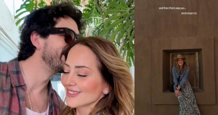 Andrea Legarreta celebra su primer San Valentín junto a Luis Carlos Origel
