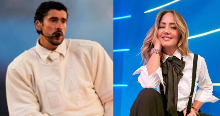 Andrea Legarreta responde a críticas contra Bad Bunny tras el Super Bowl