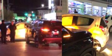 Aparatoso accidente en Ciudad Victoria