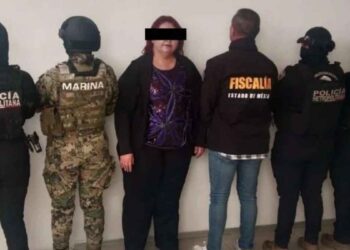 Armada de México detiene a presunta líder ligada al “Sindicato 25 de Marzo” en Edomex