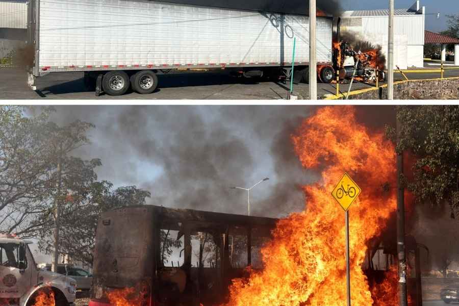Así lucen carreteras de México tras bloqueos