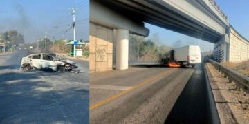 Así lucen carreteras de México tras bloqueos