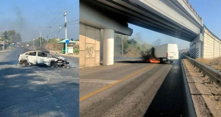Así lucen carreteras de México tras bloqueos