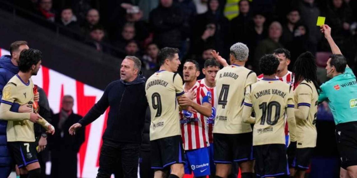 Atlético de Madrid golea 4-0 al Club Barcelona en la Copa del Rey