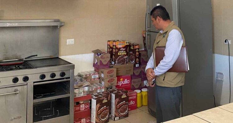 Autoridades verifican el Centro de Inclusión de Familias Migrantes en Ciudad Victoria, Tamaulipas,