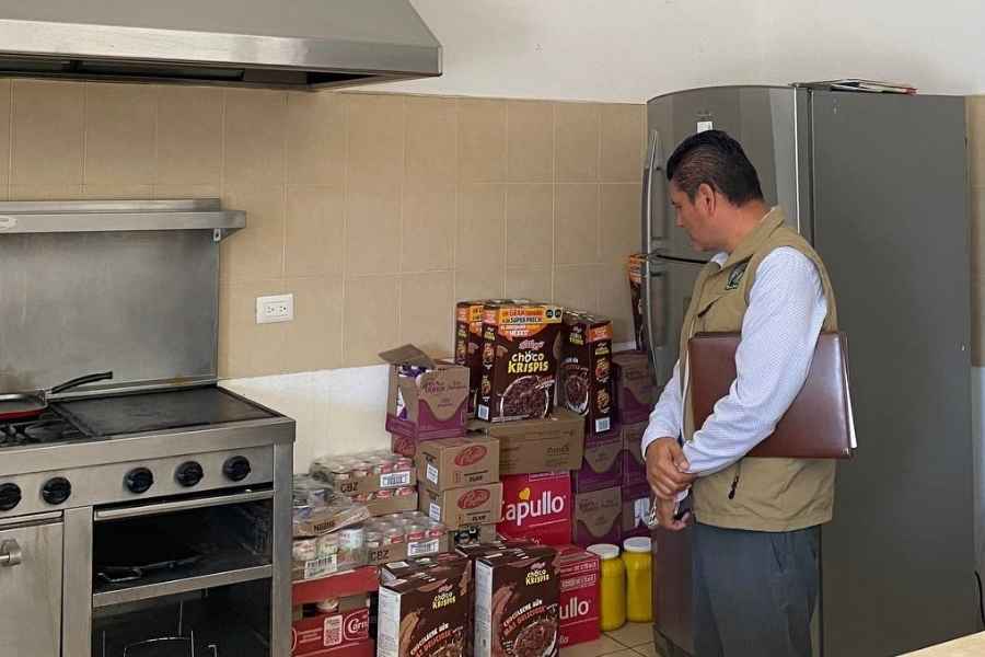 Autoridades verifican el Centro de Inclusión de Familias Migrantes en Ciudad Victoria, Tamaulipas