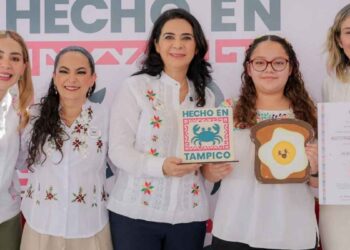Ayuntamiento de Tampico, Tamaulipas, entrega 70 distintivos “Hecho en Tampico” a negocios locales