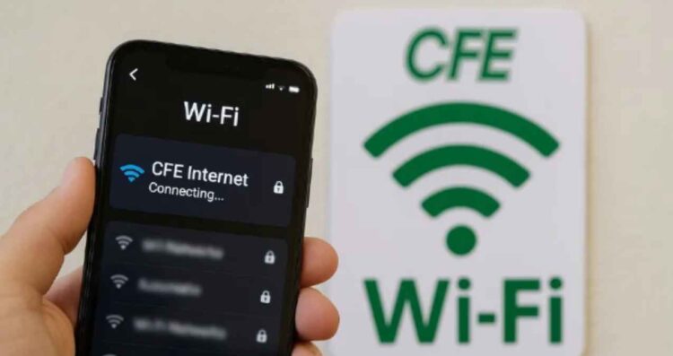 _CFE internet gratis en México