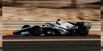 Cadillac test F1 Bahréin