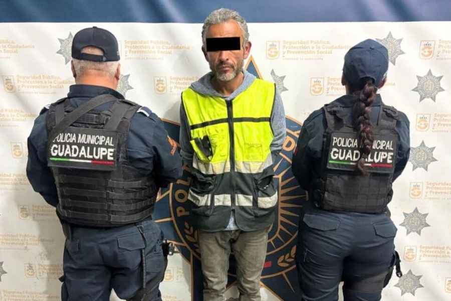 Cae ladrón después de asaltar a peatón en la colonia La Playa en Guadalupe, Nuevo León