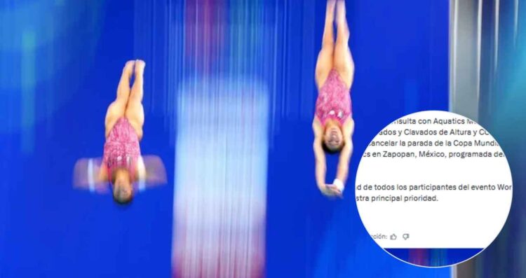 Cancelan Copa Mundial de Clavados en Jalisco; World Aquatics lanza comunicado y revela la razón