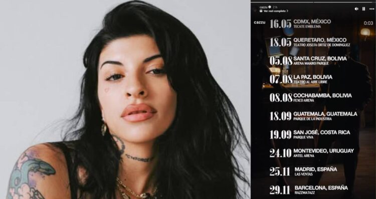 Cazzu confirma regreso a México con su gira Latinaje