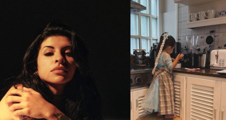 Cazzu provoca ternura al mostrar a Inti vestida de Princesa