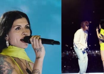 Cazzu sorprende junto a Bad Bunny en concierto en Argentina