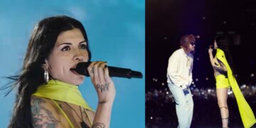 Cazzu sorprende junto a Bad Bunny en concierto en Argentina