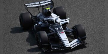 Checo Pérez test Bahréin