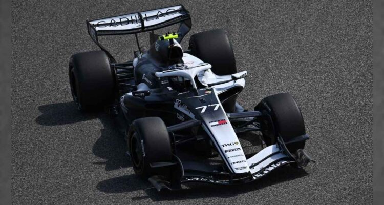 Checo Pérez test Bahréin